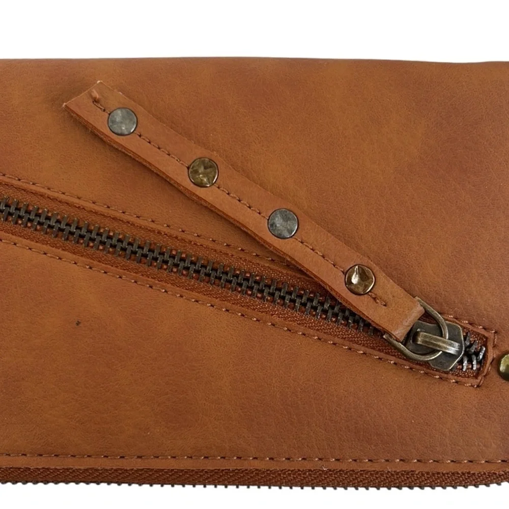 Like New Free People Wristlet Wallet Brown
